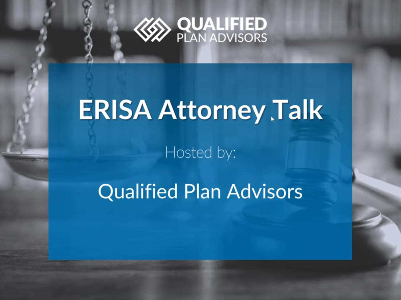 ERISA Attorney Talk Webinar