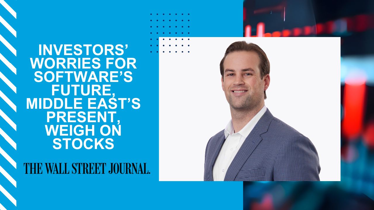 Investors’ Worries for Software’s Future, Middle East’s Present, Weigh on Stocks