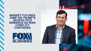 Market futures jump on Trump’s geopolitics remarks as Iran conflict continues - Will McGough on Fox Business